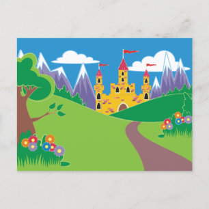 Sprookjeskasteel Kinder Briefkaart