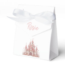 Sprookjeskasteel meisje roze gepersonaliseerde gun