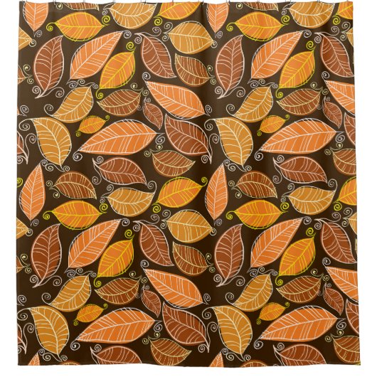 Sprookjeskasteel, modern olielandschap. douchegordijn (Voorkant)