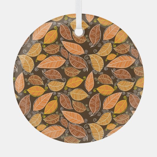 Sprookjeskasteel, modern olielandschap. glas ornament (Voorkant)