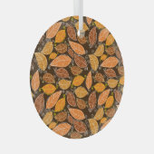 Sprookjeskasteel, modern olielandschap. glas ornament (Voorkant Rechts)