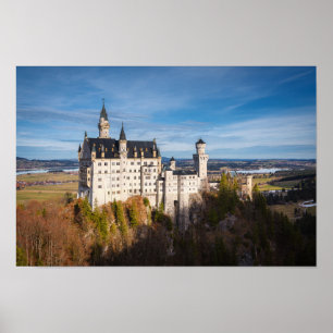 Sprookjeskasteel Neuschwanstein in Duitsland Poster