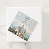  Sprookjeskasteel rustieke bos bruiloft Bedankjes Labels (In situ)