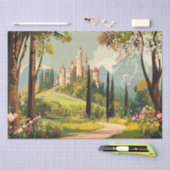 Sprookjeskasteel Tissuepapier (Craft)