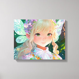 Sprookjeskunst wanddecoratie
