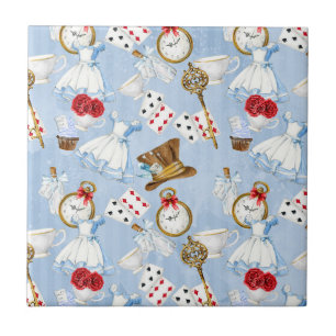 Sprookjesland Alice Pattern Tegeltje