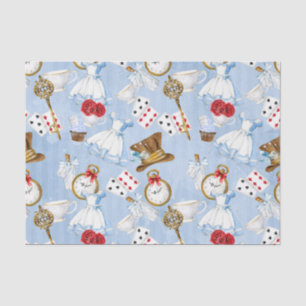 Sprookjesland Alice Pattern Tissuepapier