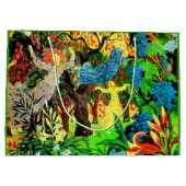 Sprookjesmensen in het bos groot cadeauzakje (Achterkant)