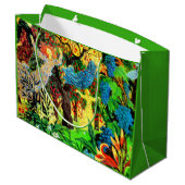 Sprookjesmensen in het bos groot cadeauzakje (Achterkant Gekanteld)