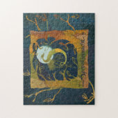 Sprookjesnacht puzzel kleur legpuzzel (Verticaal)