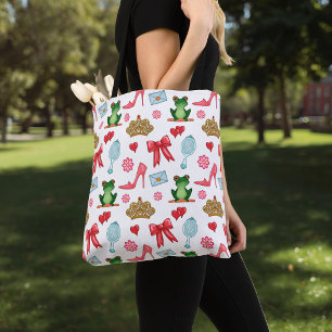 Sprookjespatroon Crossbody Draagtas