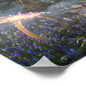 Sprookjesposter met Elfenhuisje Poster (Hoek)