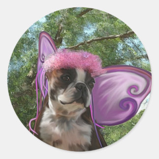 Sprookjesprinses Amby Ronde Sticker