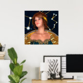 Sprookjesprinses Poster (Thuiskantoor)
