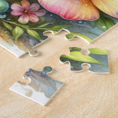 Sprookjespuzzel met sprookjeskleuren puzzel (Zijkant)