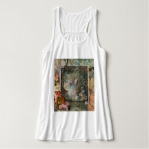 Sprookjesstof Dames Tanktop