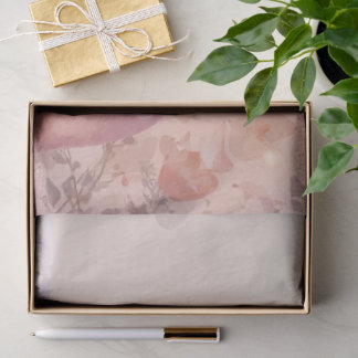 sprookjesstof Dusty Rose Hart Cascade Abstract mon Tissuepapier