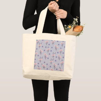 Sprookjesstof Madeliefjes Grote Tote Bag