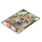 Sprookjesvos in het bloemenveld notitieboek (Linkerzijde)