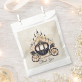 Sprookjeswagen en kasteel bedankzakje (Geknipt)