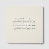 Sprookjeswagen en kasteel gastenboek (Achterkant)