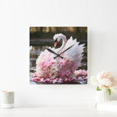 Sprookjeszwaan Vierkante Klok (Huis)