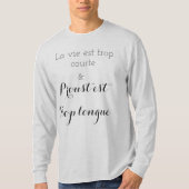 Sproosttrommel lang t-shirt (Voorkant)