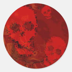 Sprot Rode sticker