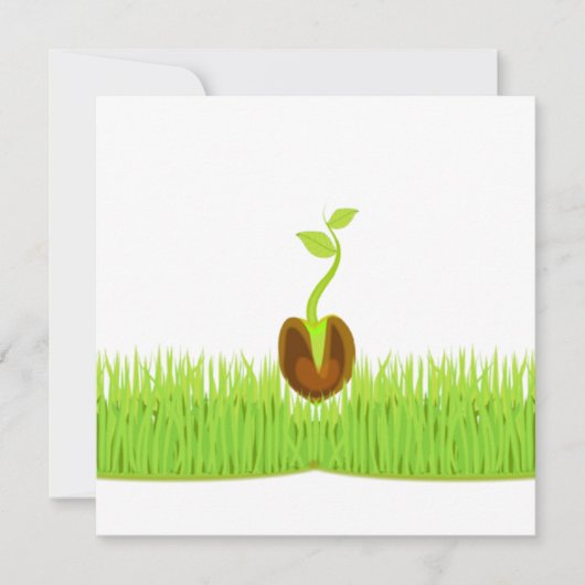 Sprout ! Faire-part (Devant)