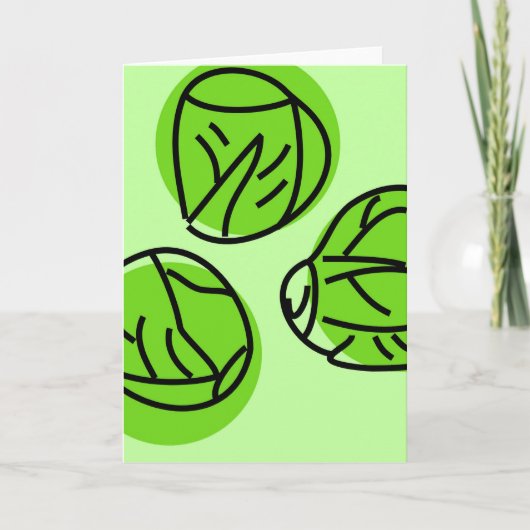 Sprouts Feestdagen Kaart (Voorkant)