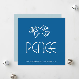 Spruce Dove of Peace Feestdagenkaart