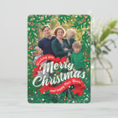 Spruce Feestdagenkaart (Staand voorkant)