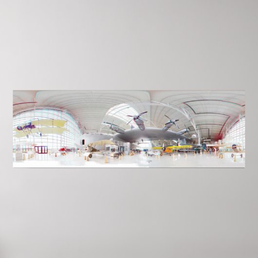 Spruce Goose 3D 360 Degree Panorama Poster (Voorkant)