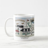 Spruce Hill Kerstmis Koffiemok (Links)