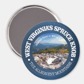 Spruce Knob Magneet (Voorkant / Achterkant)