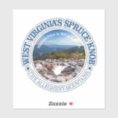 Spruce Knob Sticker (Vel)