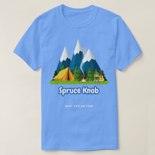Spruce Knob T-shirt (Design voorkant)