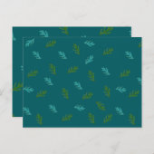 Spruce Twigs - Scent of a forest Briefkaart (Voorkant / Achterkant)