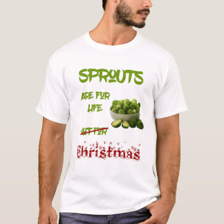 Spruitjes zijn voor het Leven – Grappige Veganisti T-shirt