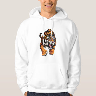 Sprungerende Tijger Hoodie