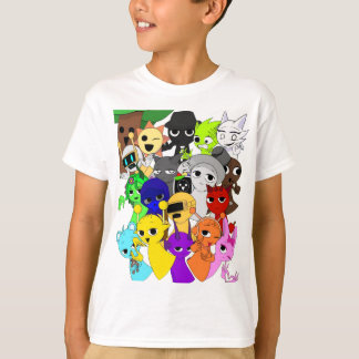 Sprunki Groep! | Simon Oren Funbot Pinki Wenda Jev T-shirt