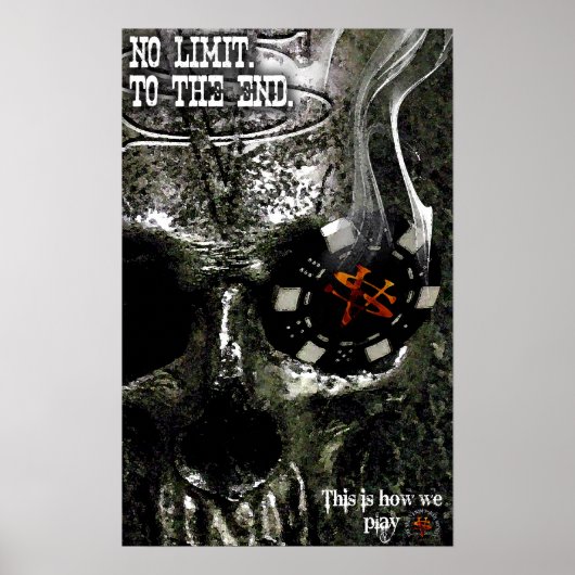 SPS- "aan het eind"-Poster Poster (Voorkant)