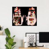 SPS- Poster "La Main De David" (Bureau à domicile)