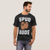Spud Buds Funny Potato T-Shirt Friend Team Vegetab (Devant entier)