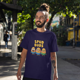 Spud Buds Potato Pals – Schattigee Cartoon Veggie T-shirt