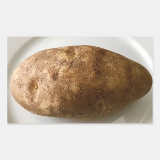 Spud de pomme de terre rustique sur Stickers en pl (Devant)