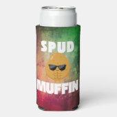 Spud Muffin Funny Potato Pun (Seltzer Achterkant)