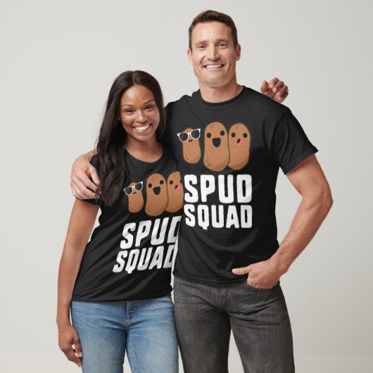 Spud Squad Funny Potato T Friend grap terug - T-shirt (Unisex)