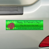 Spudman Paddy St Patrick's Day bumper sticker (Op auto)