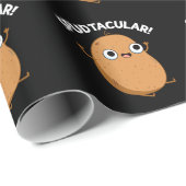 Spudtacular Funny Potato Pun Dark BG Cadeaupapier (Rol Hoek)